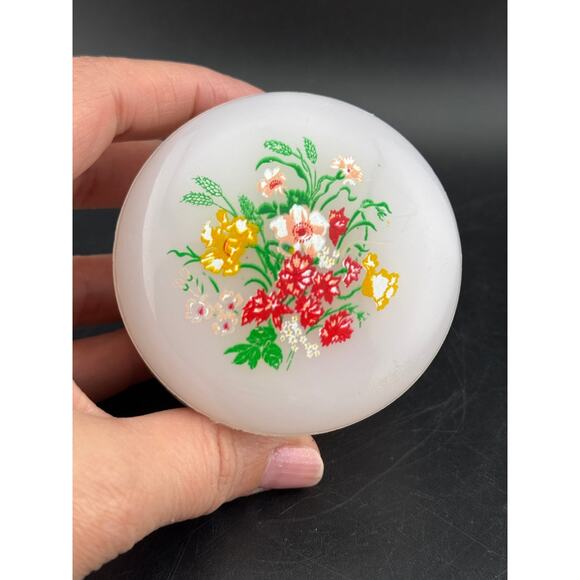 Vintage Pink Floral Trinket Box - Picture 4 of 6